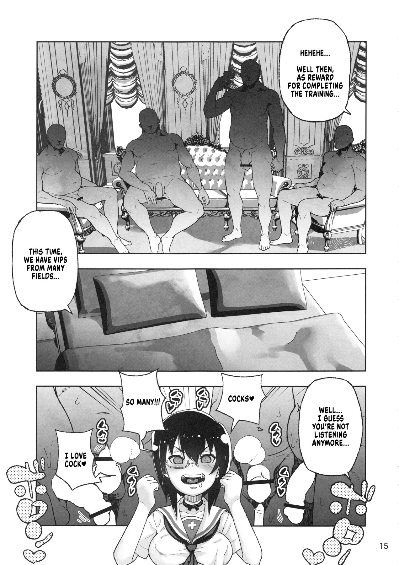 Hentai Manga Comic-Although she's a terrible gunner, Momo-chan is extremely skilled at using a -Read-14